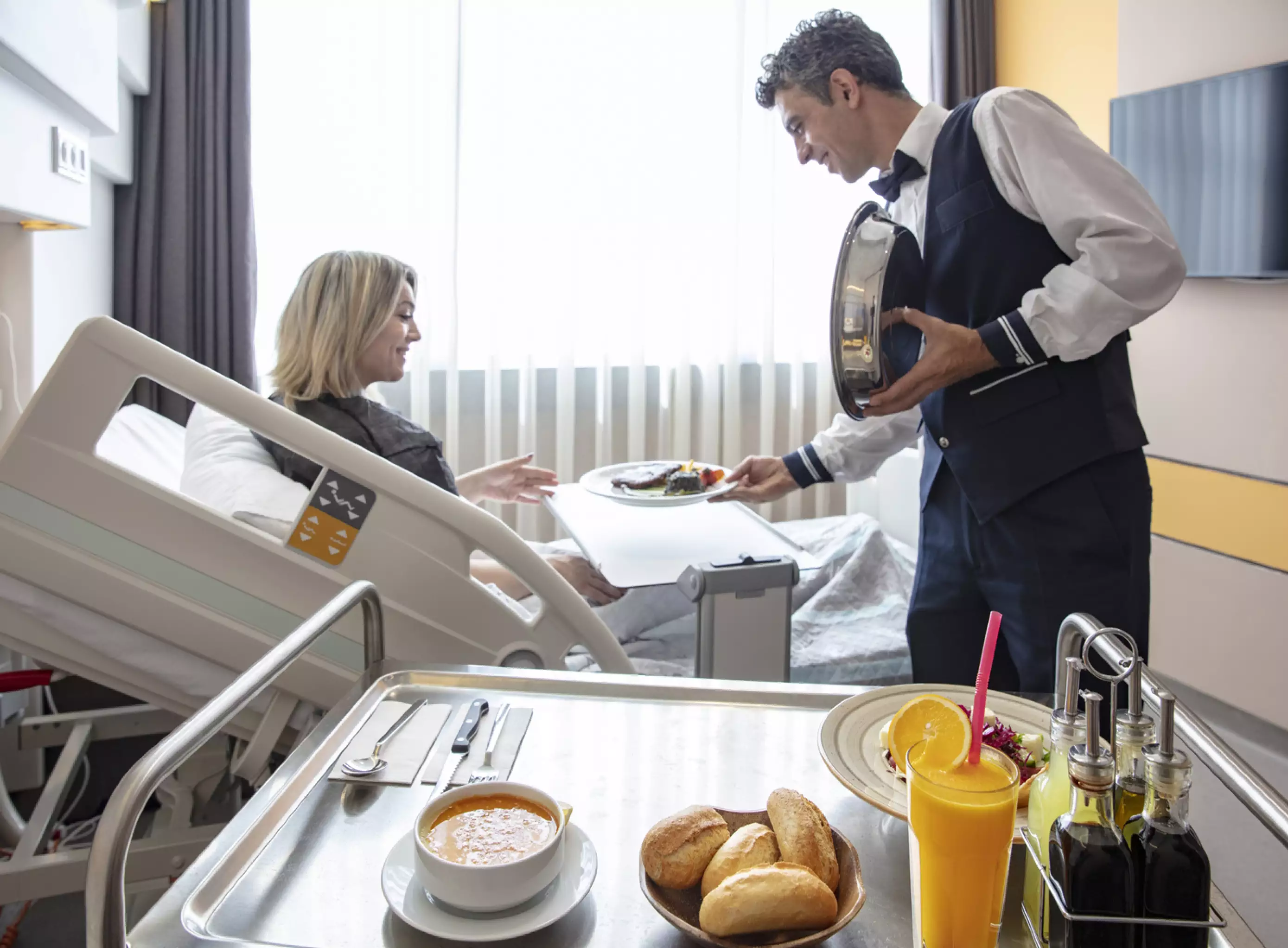 sağlık kuruluşları hasta yemekleri